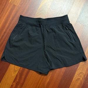 lululemon athletica Black Women's Athletic Shorts with Zip Pockets